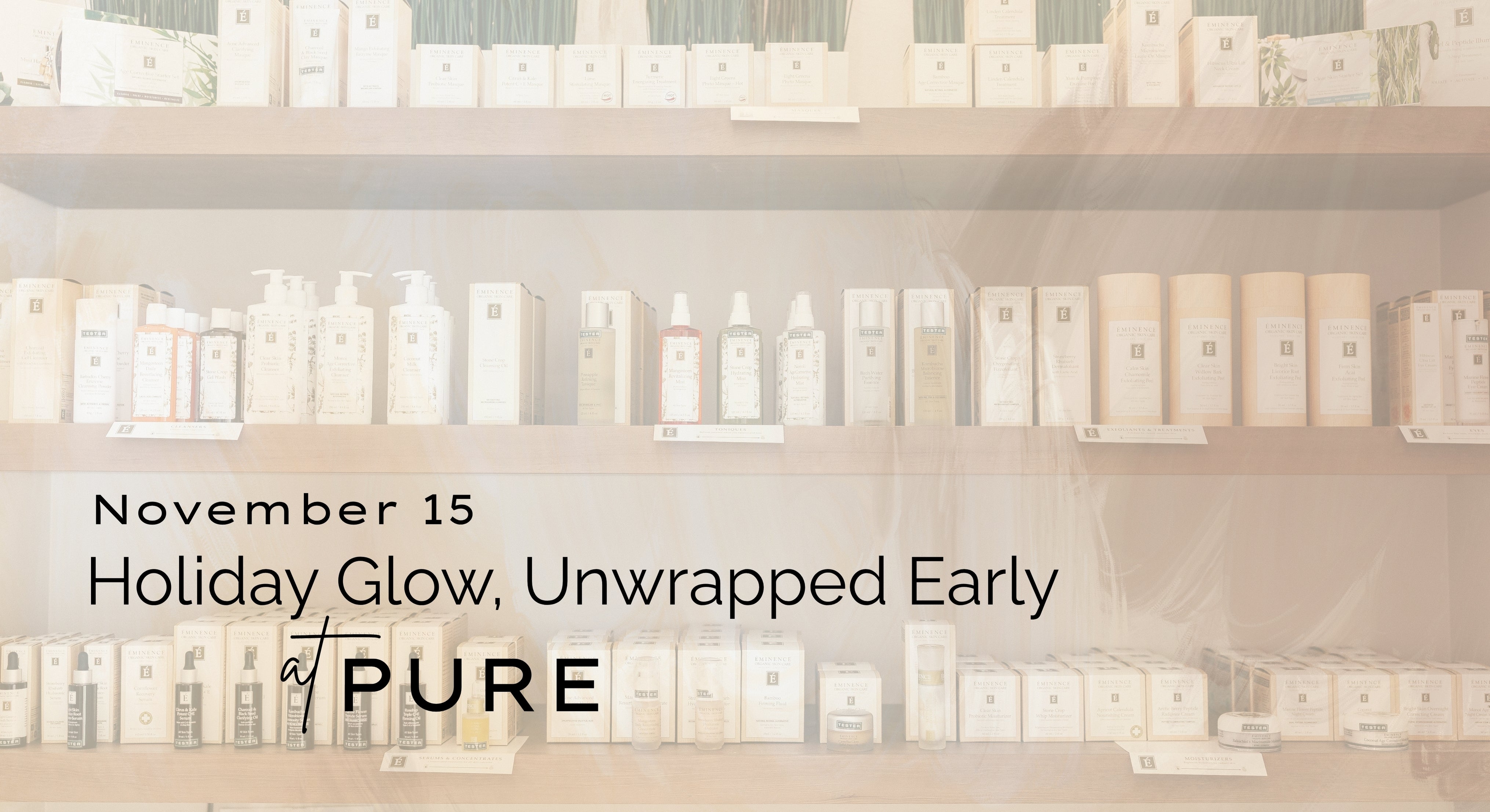 Holiday Glow, Unwrapped Early: Our New Product Launch