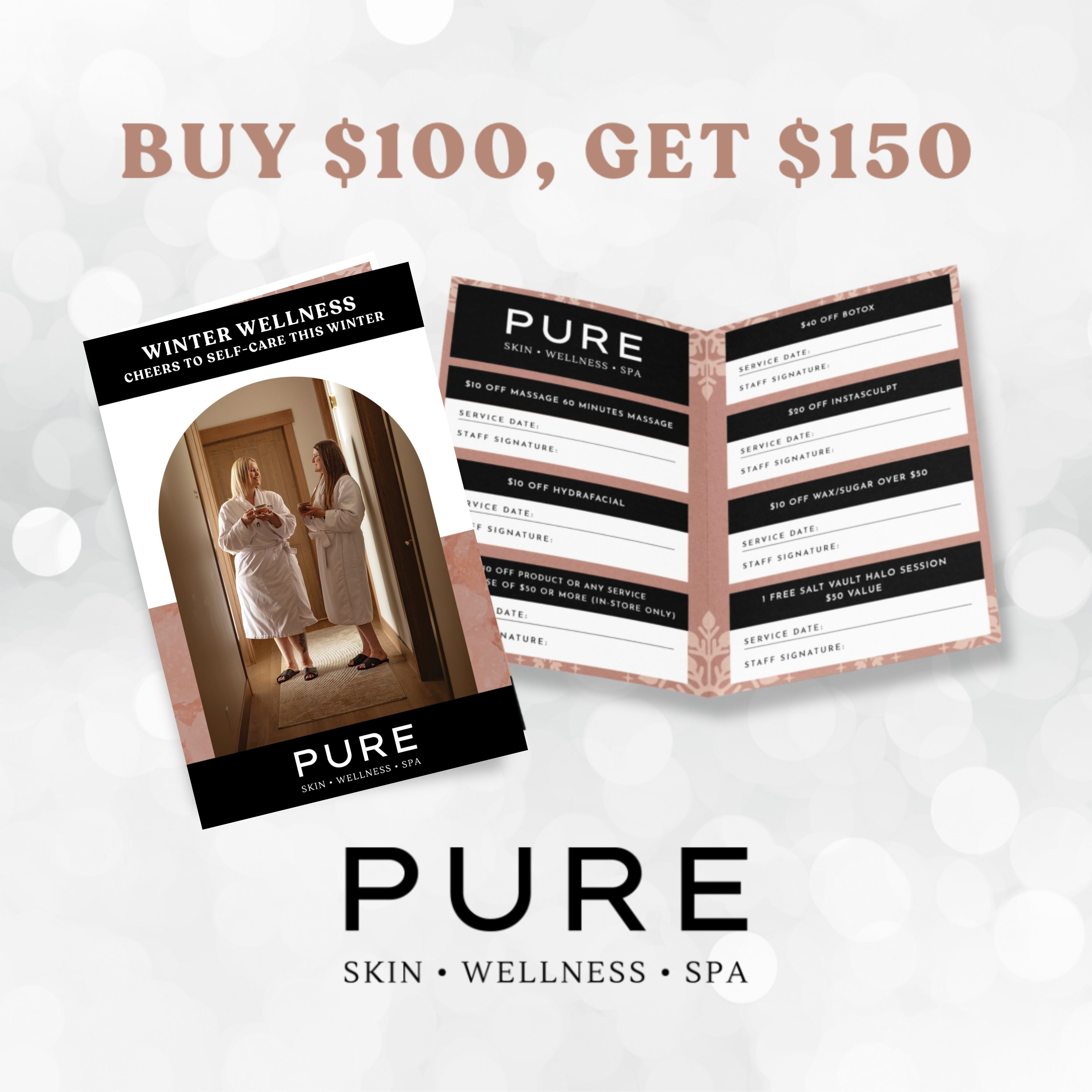 Winter Wellness - Buy $100, Give $150